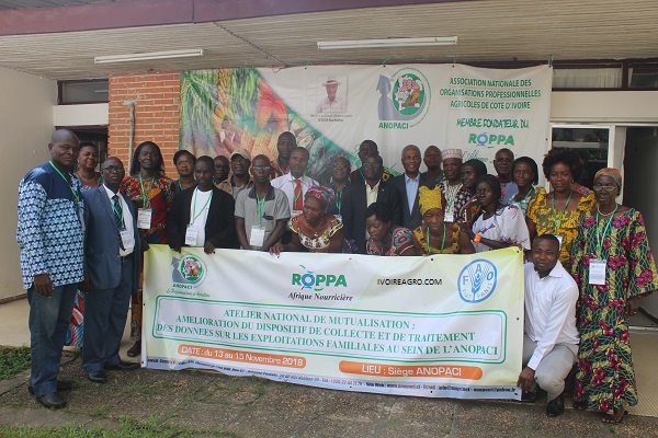 03/12/18  Amlioration de son systme d'information:L'ANOPACI organise un atelier national sur son dispositif de collecte et de traitement des donnes sur ses exploitations familiales 